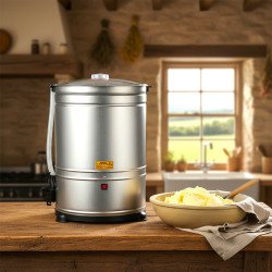 Eskay 20L - Ηλεκτρικός αναδευτήρας γάλακτος για βούτυρο από φρέσκο γάλα και γιαούρτι
