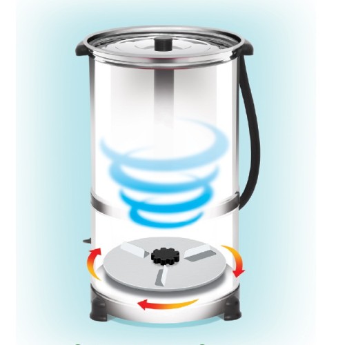 Minisan 15L Ultra - Ηλεκτρικός εξαγωγέας γάλακτος για λάδι Minisan 15L Ultra - Ηλεκτρικός εξαγωγέας γάλακτος για λάδι