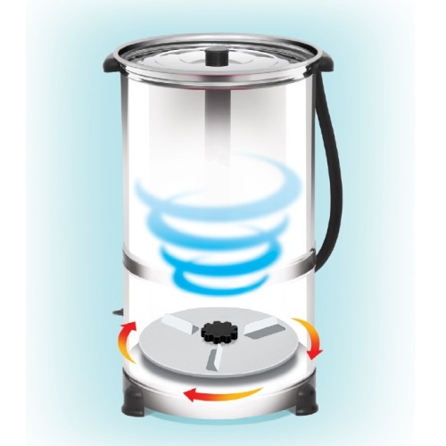Minisan 25L Ultra - Ηλεκτρικός αφρός γάλακτος για χτύπημα βουτύρου Minisan 25L Ultra - Ηλεκτρικός αφρός γάλακτος για χτύπημα βουτύρου