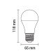 Λαμπτήρας LED Optonica E27 Λαμπτήρας LED Optonica E27