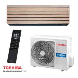 Κλιματιστικό inverter Toshiba Super Daiseikai 10 WOOD RAS-B10S4KVDG-E / RAS-10S4AVPG-E