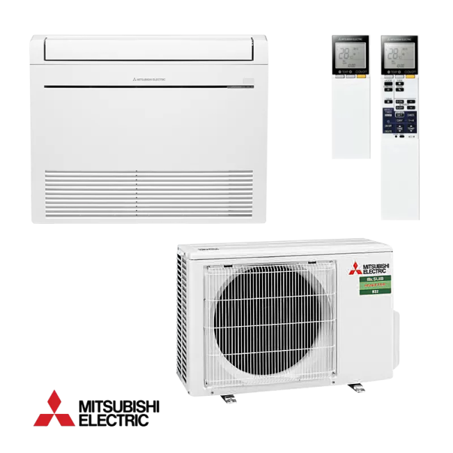 Κλιματιστικό inverter Mitsubishi Electric MFZ-KT35VG + SUZ-M35VA - δαπέδου