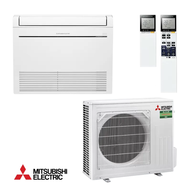 Κλιματιστικό inverter Mitsubishi Electric MFZ-KT50VG + SUZ-M50VA - δαπέδου Κλιματιστικό inverter Mitsubishi Electric MFZ-KT50VG + SUZ-M50VA - δαπέδου