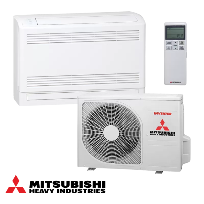 Κλιματιστικό inverter Mitsubishi Heavy Industries SRF25ZS-W + SRC25ZS-W - δαπέδου