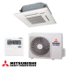 Κλιματιστικό κασέτα Mitsubishi Heavy Industries FDTC25VH + SRC25ZS-W