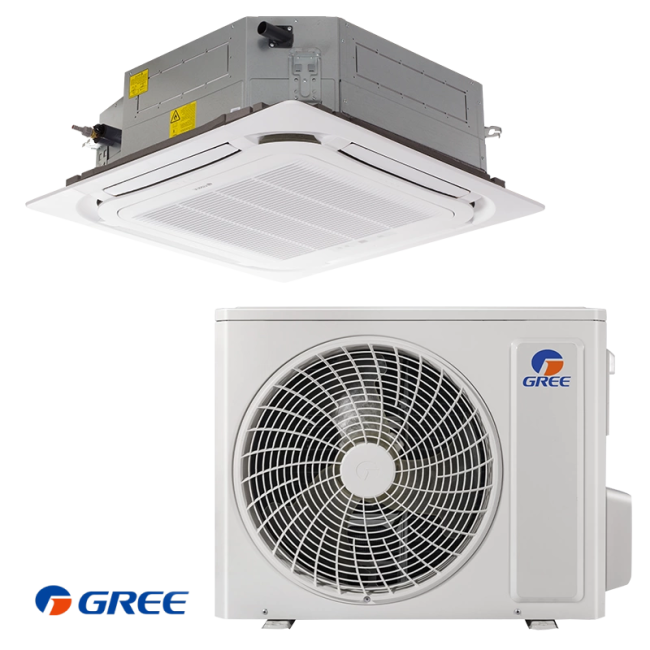 Κλιματιστικό κασέτας Gree GUD160T1 + GUD160W1/NHA-X