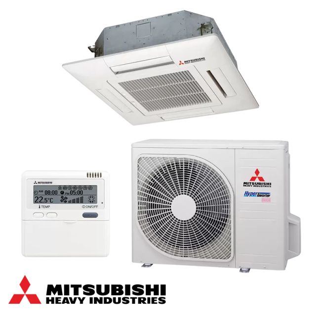 Κλιματιστικό κασέτα Mitsubishi Heavy Industries FDTC60VH + SRC60ZSX-W