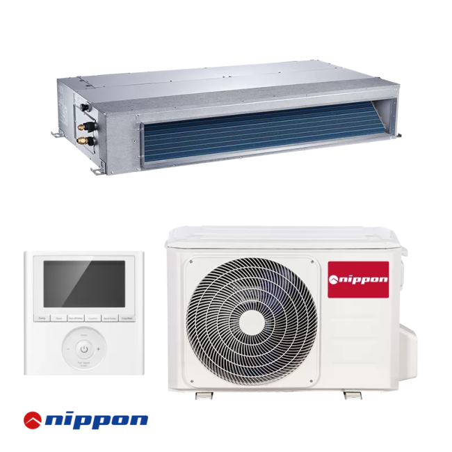 Κλιματιστικό καναλιού Nippon NTI-18HWFNX-Q + NOB30U-18HFN8-Q Κλιματιστικό καναλιού Nippon NTI-18HWFNX-Q + NOB30U-18HFN8-Q