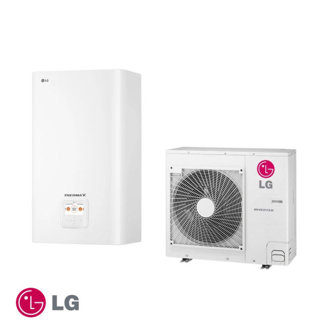 Αντλία θερμότητας LG Therma V Hydro box HN091MR.NK5 + HU091MR U44 Αντλία θερμότητας LG Therma V Hydro box HN091MR.NK5 + HU091MR U44