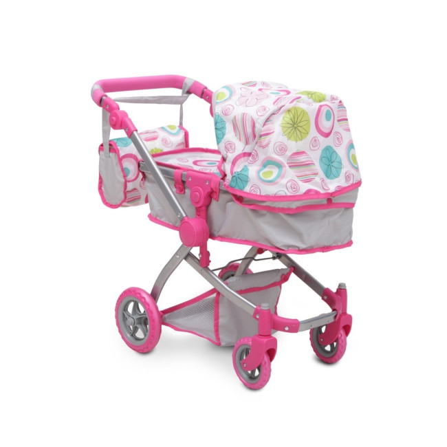 Καρότσι κούκλας Pink Rose 9651B Καρότσι κούκλας Pink Rose 9651B