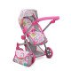 Καρότσι κούκλας Pink Rose 9651B Καρότσι κούκλας Pink Rose 9651B