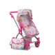 Καρότσι κούκλας Pink Rose 9651B Καρότσι κούκλας Pink Rose 9651B