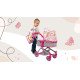 Καρότσι κούκλας Pink Rose 9651B Καρότσι κούκλας Pink Rose 9651B