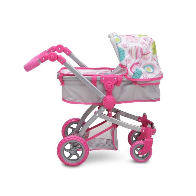 Καρότσι κούκλας Pink Rose 9651B Καρότσι κούκλας Pink Rose 9651B