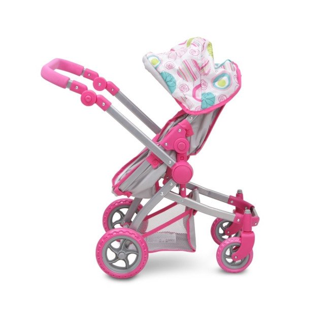Καρότσι κούκλας Pink Rose 9651B Καρότσι κούκλας Pink Rose 9651B