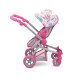 Καρότσι κούκλας Pink Rose 9651B Καρότσι κούκλας Pink Rose 9651B