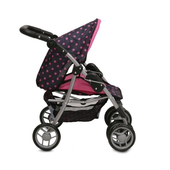 Καρότσι κούκλας Pinky dots 9352