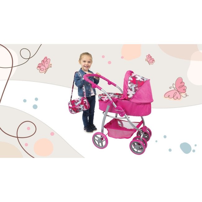 Καρότσι κούκλας Sweet heart 9662 Καρότσι κούκλας Sweet heart 9662