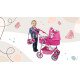 Καρότσι κούκλας Sweet heart 9662 Καρότσι κούκλας Sweet heart 9662