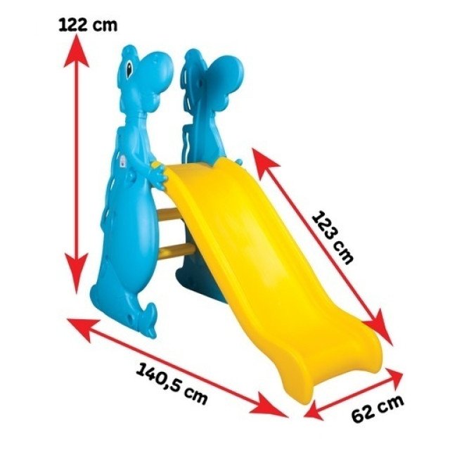 Slide Happy Dino 06198 κίτρινο