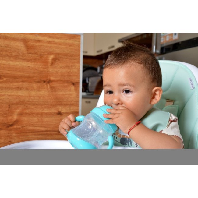Κύπελλο με πλαστικό καλαμάκι 280ml C0582 μπλε Κύπελλο με πλαστικό καλαμάκι 280ml C0582 μπλε
