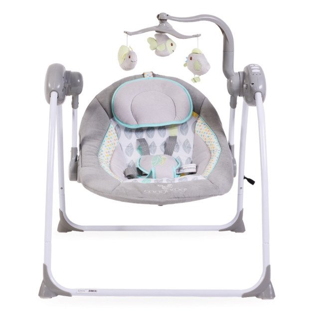 Ηλεκτρική κούνια Baby Swing+ γκρι