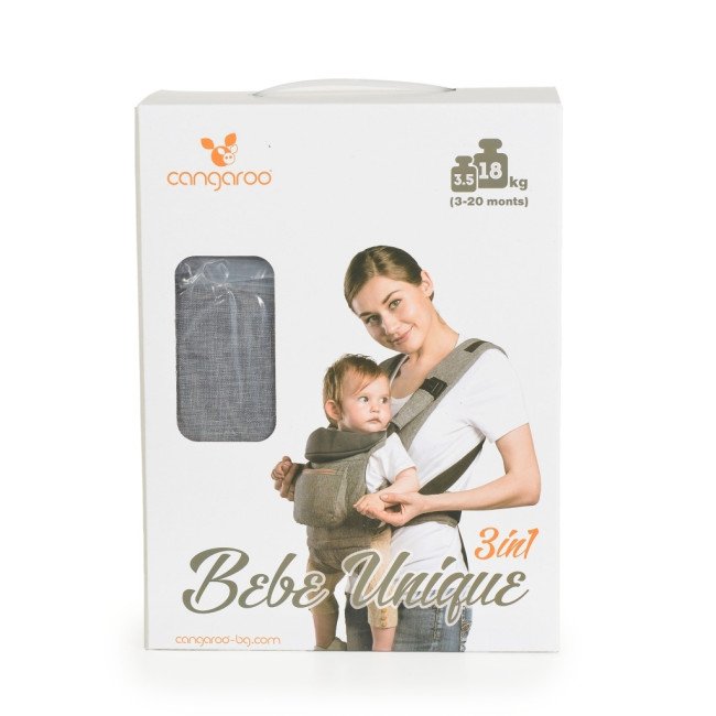 Καγκουρό Bebe Μοναδικό γκρι