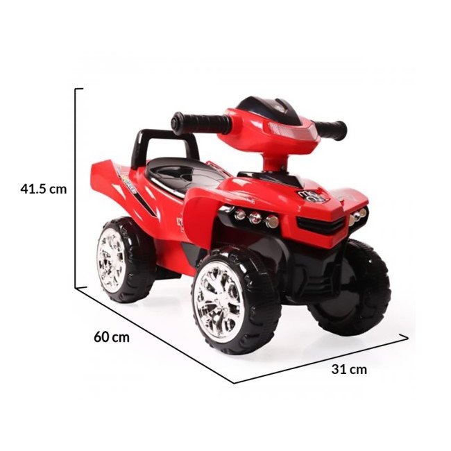No Fear JY-Z05 Kids Push ATV Red