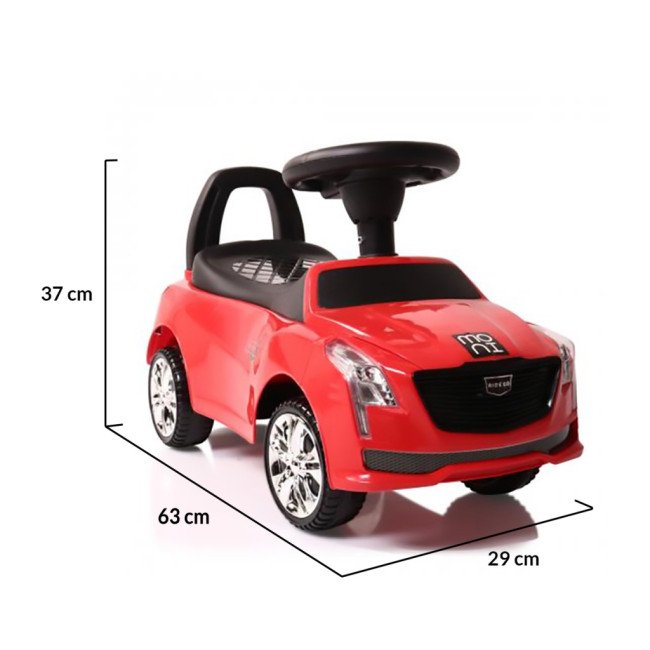 Push car Leopard JY-Z01D κόκκινο