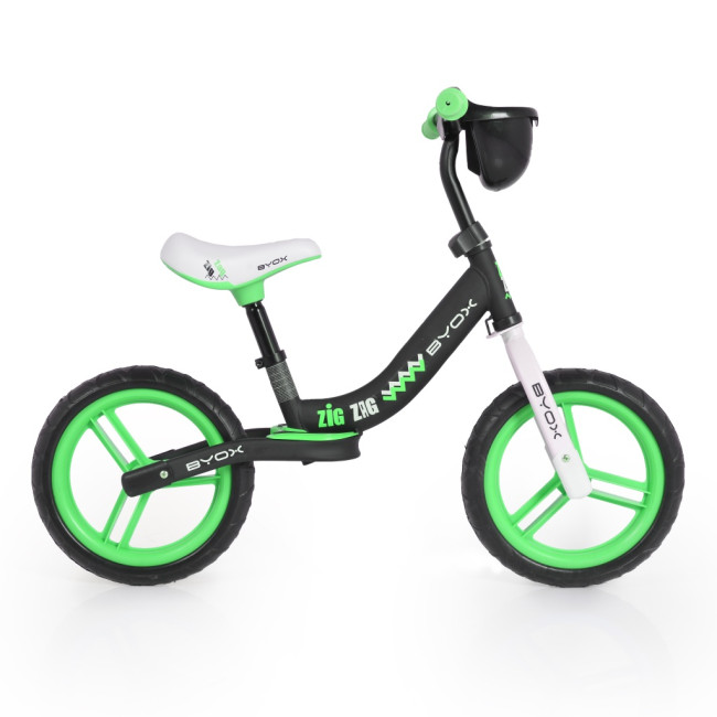 BALANCE BIKE Zig Zag πράσινο