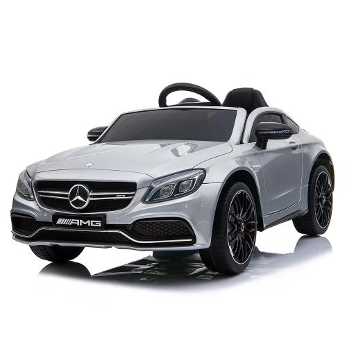 Αυτοκίνητο με μπαταρία Mercedes C63S QY1588 γκρι μεταλλικό Αυτοκίνητο με μπαταρία Mercedes C63S QY1588 γκρι μεταλλικό