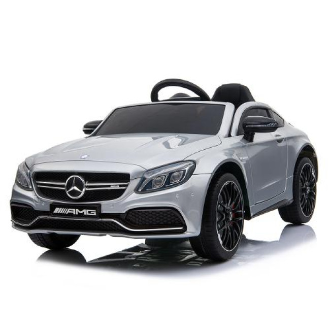 Αυτοκίνητο με μπαταρία Mercedes C63S QY1588 γκρι μεταλλικό Αυτοκίνητο με μπαταρία Mercedes C63S QY1588 γκρι μεταλλικό