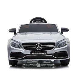 Αυτοκίνητο με μπαταρία Mercedes C63S QY1588 γκρι μεταλλικό Αυτοκίνητο με μπαταρία Mercedes C63S QY1588 γκρι μεταλλικό