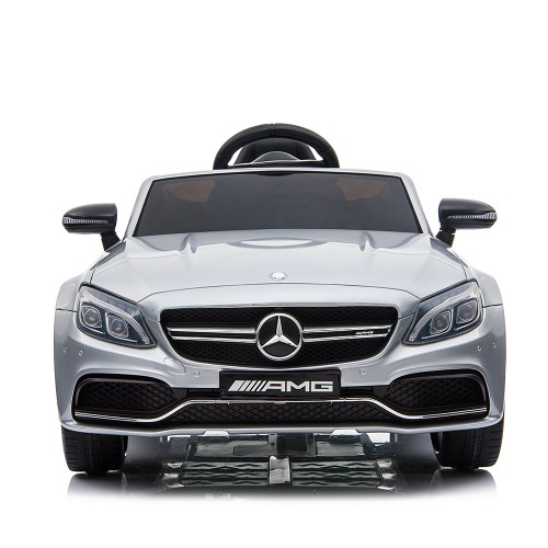 Αυτοκίνητο με μπαταρία Mercedes C63S QY1588 γκρι μεταλλικό Αυτοκίνητο με μπαταρία Mercedes C63S QY1588 γκρι μεταλλικό
