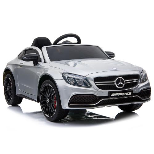 Αυτοκίνητο με μπαταρία Mercedes C63S QY1588 γκρι μεταλλικό Αυτοκίνητο με μπαταρία Mercedes C63S QY1588 γκρι μεταλλικό