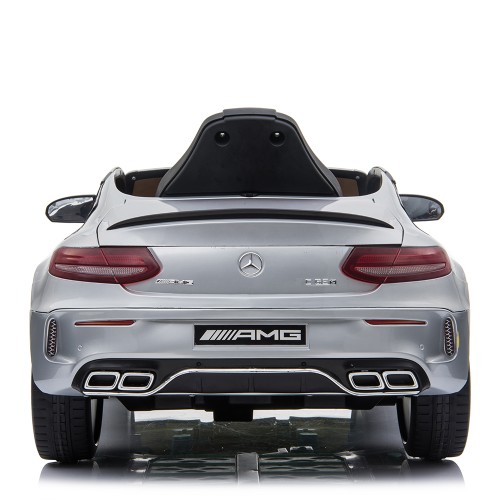 Αυτοκίνητο με μπαταρία Mercedes C63S QY1588 γκρι μεταλλικό Αυτοκίνητο με μπαταρία Mercedes C63S QY1588 γκρι μεταλλικό