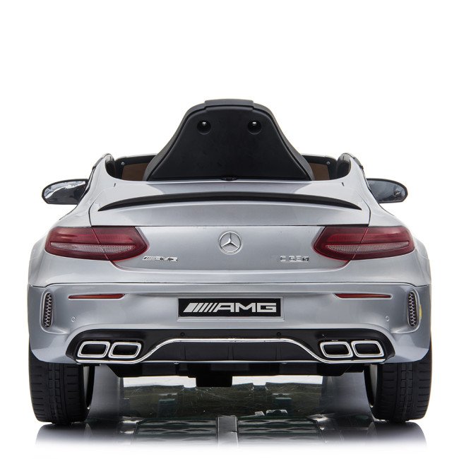 Αυτοκίνητο με μπαταρία Mercedes C63S QY1588 γκρι μεταλλικό Αυτοκίνητο με μπαταρία Mercedes C63S QY1588 γκρι μεταλλικό