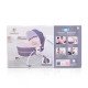 Παιδική πολυθρόνα Ava 5 σε 1 μωβ