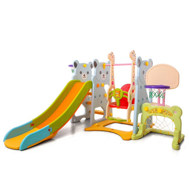 Bear 18004 Swing and Basketball Hoop Slide