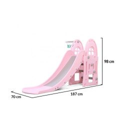 Slide Verena 18017 ροζ Slide Verena 18017 ροζ