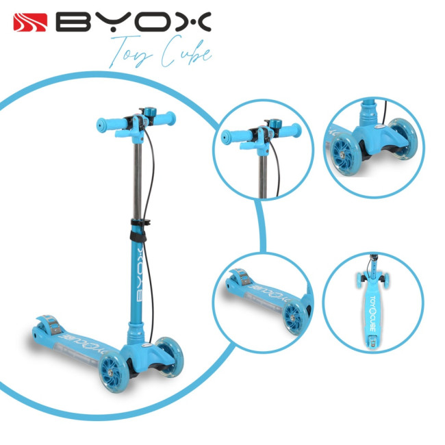 Toy Cube σκούτερ μπλε Toy Cube σκούτερ μπλε