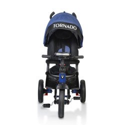 Παιδικό τρίκυκλο Tornado με μουσική σανίδα σκούρο μπλε