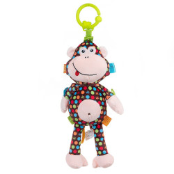Μενταγιόν με μουσικό κουτί Monkey Martha 89403