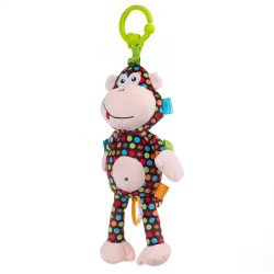 Μενταγιόν με μουσικό κουτί Monkey Martha 89403