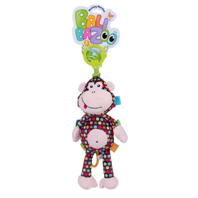 Μενταγιόν με μουσικό κουτί Monkey Martha 89403