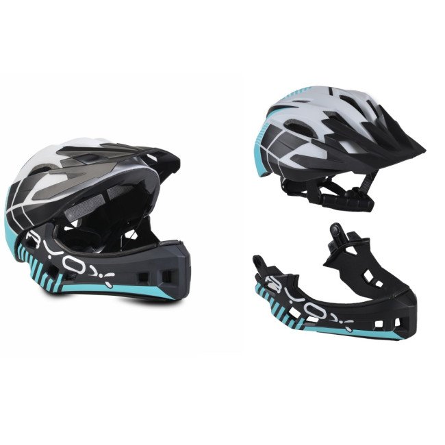 Κράνος Full Face K02 (52-56 cm) μαύρο