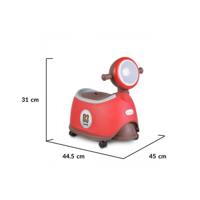 Κατσαρόλα Mini Vespa 2σε1 κόκκινη