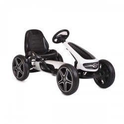 Karting Mercedes Benz Go Kart EVA λευκό