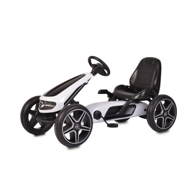 Karting Mercedes Benz Go Kart EVA λευκό