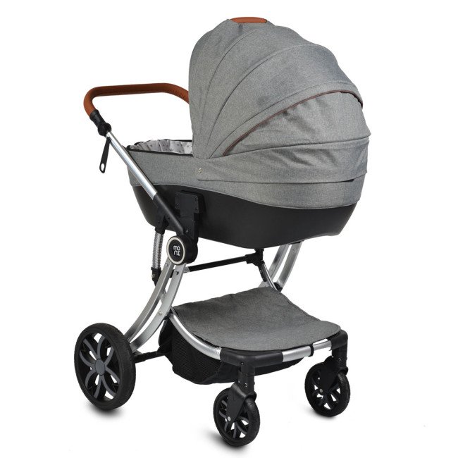 Μικτό καρότσι Polly 3 σε 1 γκρι